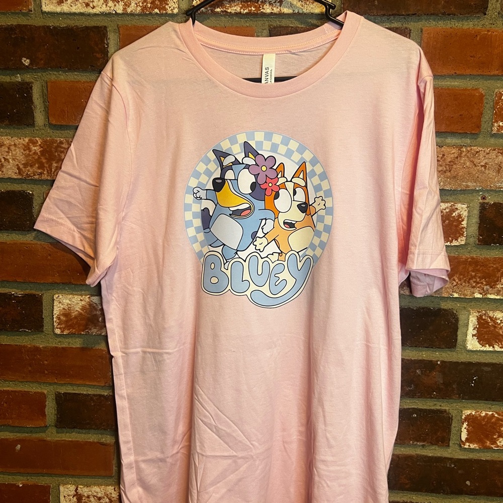 Bluey Graphic Pink Tee